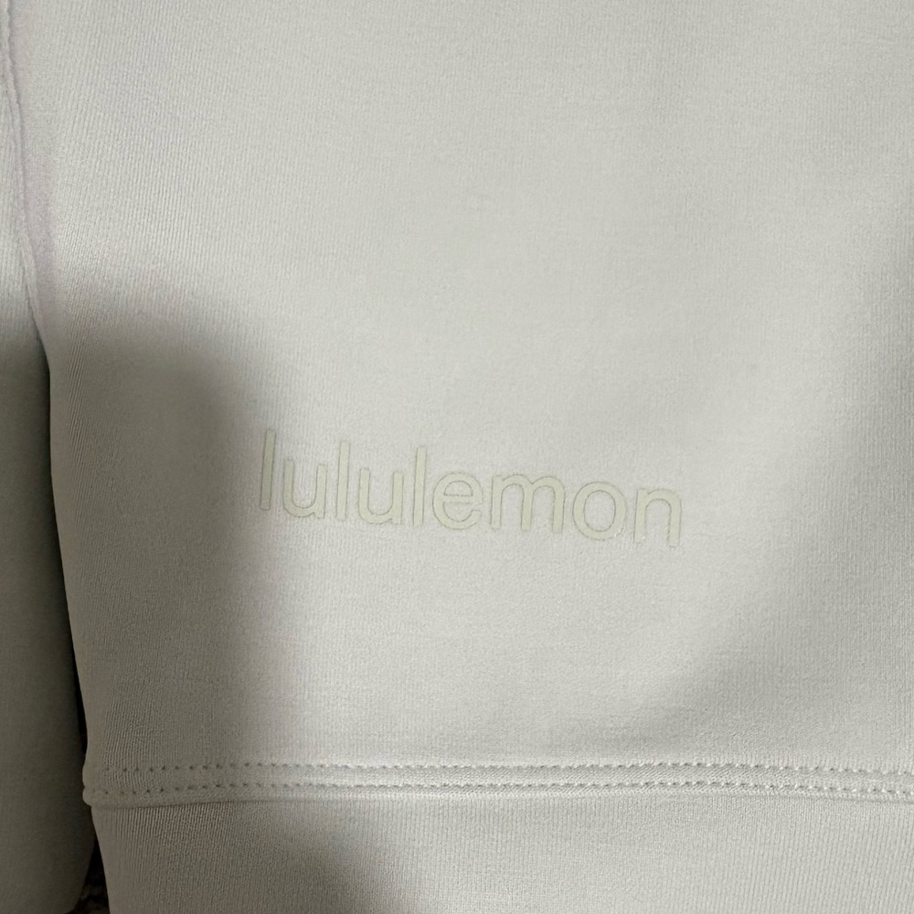 NWT Lululemon Softstreme Perfectly Oversized Cropped Crew Kohlrabi Green - Picture 6 of 7